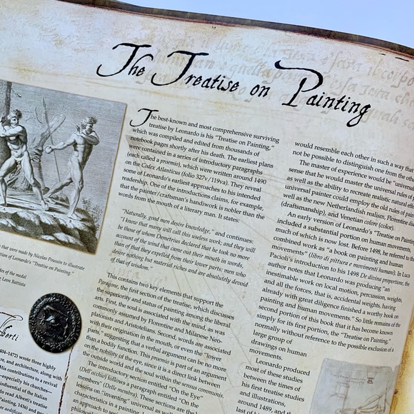 The Treasures of Leonardo DaVinci - coffee table book - Picture 11 of 15